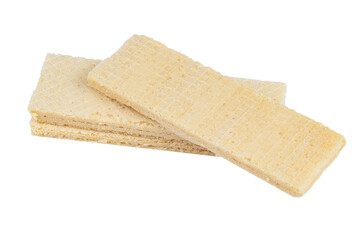 Wafers stick isolated on white background