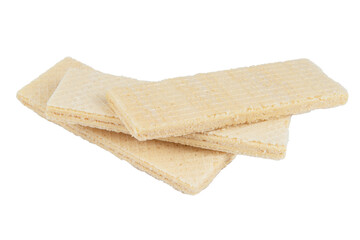 Wafers stick isolated on white background
