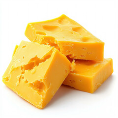 Cheddar Isolated