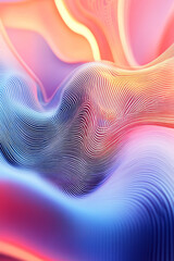 abstract background with wavy lines