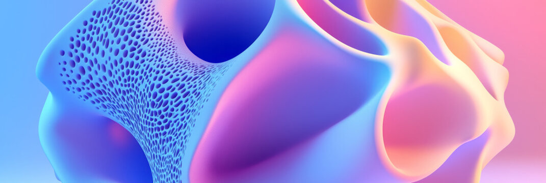 a 3d image of a human bone