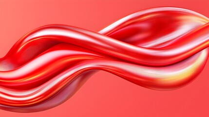 A red and white background with a spider web pattern