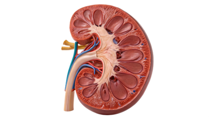 anatomy of the human kidney