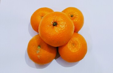 oranges and tangerines