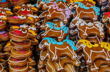 Lebkuchenmotive Weihnachtsmarkt