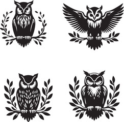 set of owls