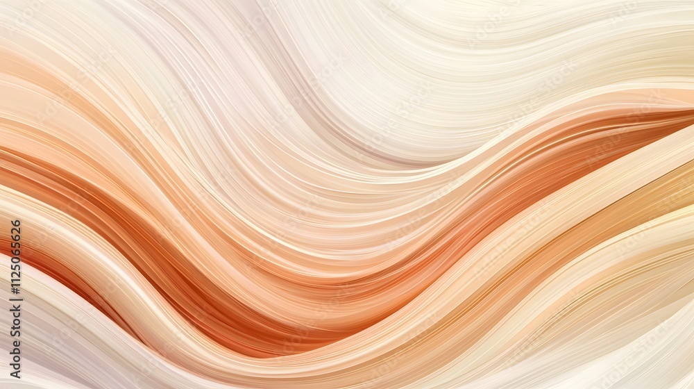 Poster A gradient-filled background showcasing smooth and seamless transitions of interwoven lines.