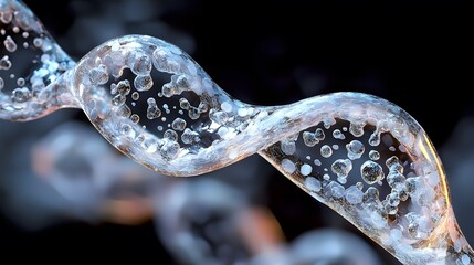 A futuristic representation of a seamless loop connecting various digital pathways.