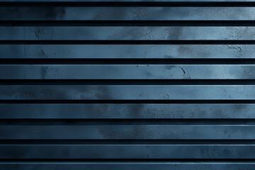 Dark blue horizontal metal texture with minimalist design, showcasing subtle scratches and reflections. Ideal for backgrounds or industrial themes