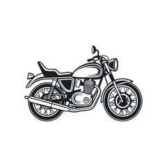 Obraz premium motorcycle isolated on white background