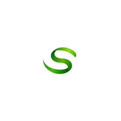 Fototapeta premium S logo design Digital,S logo pirmeam designe ai gnarater.