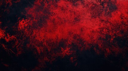 Fototapeta premium A striking abstract texture featuring deep red hues on a dark background, evoking a sense of intensity and drama.