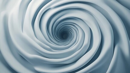 Mesmerizing 3D Spiral Abstract with Dynamic Lights and Shadows