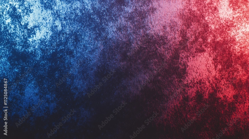 Poster a captivating abstract background featuring a blend of blue and red tones, creating a dramatic and v