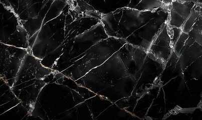 天然石奢华高档黑色大理石背景