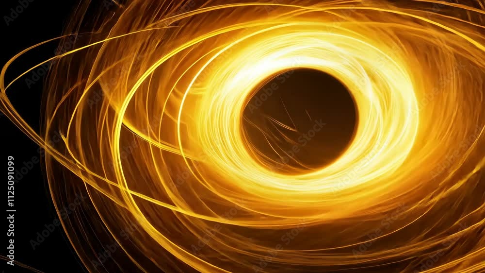 Poster vibrant luminous swirling alpha turbo effect with dynamic energy patterns in dark background