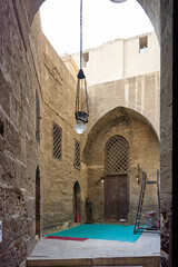 Moschee des Sultan Hasan (arabisch مسجد ومدرسة السلطان الناصر حسن) in...