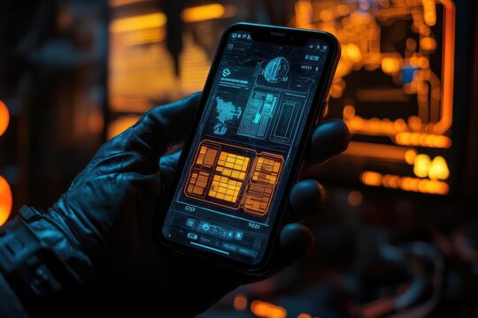 Dark Cyber Environment with Cryptocurrency Trading App