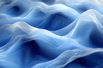 Obraz premium A blue and white gradient background with a dreamy effect.