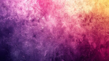 Dark purple, pink, yellow gradient abstract background, empty space with grainy noise texture and color gradient, Ai Generative.