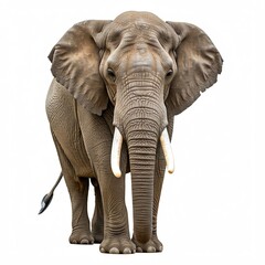 Fototapeta premium elephant isolated on white