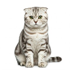 Obraz premium british cat isolated on white