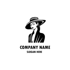 Vector logo design for beauty salon, hair salon, cosmetic