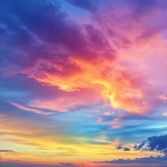 Fototapeta premium sunset over the sea