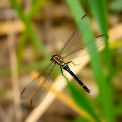 Banded Demoiselle (Calopteryx splendens)