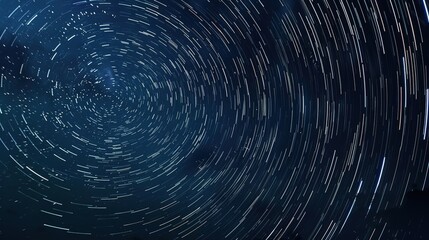 Beautiful spiral starry sky gradient background