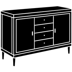 set of furniture icons