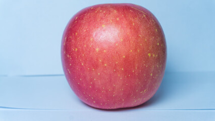 Red Aple on Isolated White Background