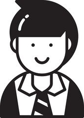 Businessman Avatar Illustration
