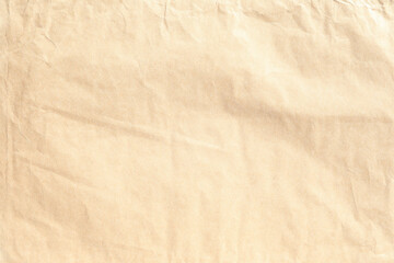 Dark old crumpled brown paper texture