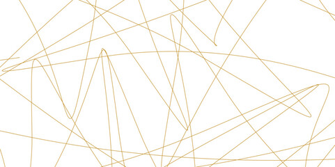 Obraz premium Seamless luxury geometric premium golden random chaotic lines background. Luxury banner presentation gold line