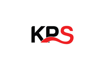 KPS logo. KPS letter. KPS letter logo design. Initials KPS logo linked with circle and uppercase monogram logo. KPS typography for technology,