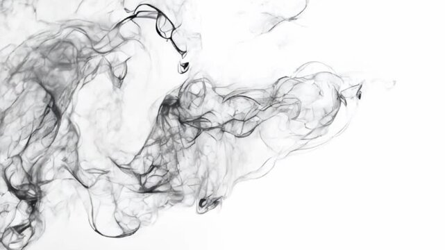 Beautiful texture thick smoke for design natural abstract background