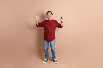 Fototapeta premium Senior East Asian Man