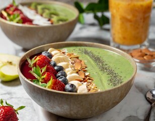 Healthy Breakfast Bliss: Smoothie Bowls Packed with Nutrition