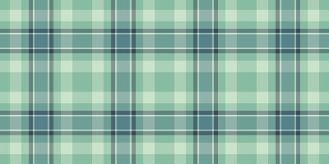 Grid pattern check texture, wear fabric background vector. Graphical seamless tartan textile plaid in pastel and light colors.