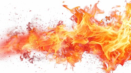 Fire bomb explosion flames high explosive.