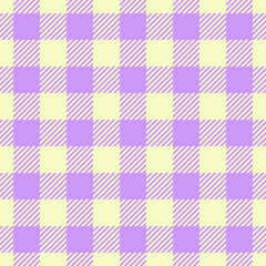 Line background plaid texture, idyllic seamless vector fabric. Factory tartan pattern check textile in light and violet colors.