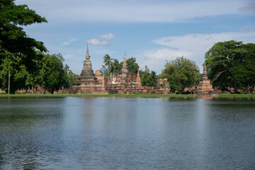 Naklejka premium Si Sanphet Temple Thailand 