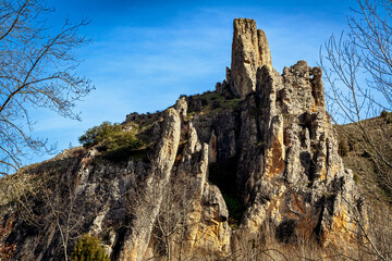 Riscos en las Hoces del rio Duratón