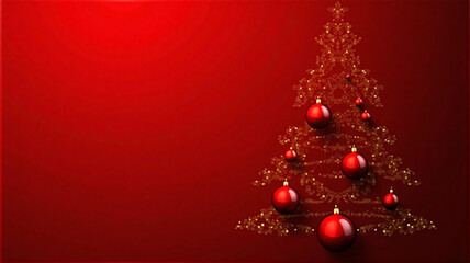 red christmas tree