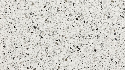 Obraz premium Flooring material showcasing a speckled design with various stone aggregates in a light background