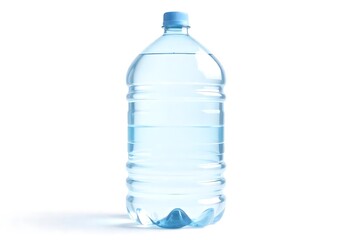 water bottle isolated on white background 