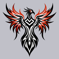 Naklejka premium eagle with wings