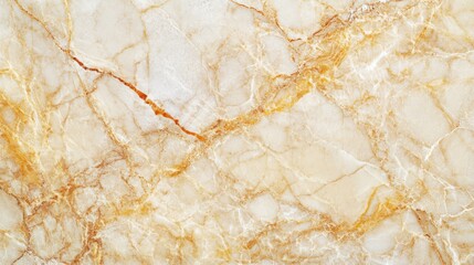 Polished beige marble with golden veins showcasing natural patterns and textures in a stylish...