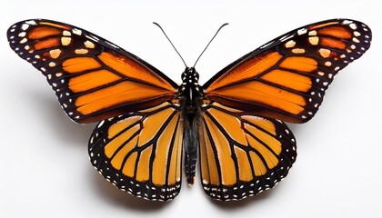 Obraz premium butterfly on black background